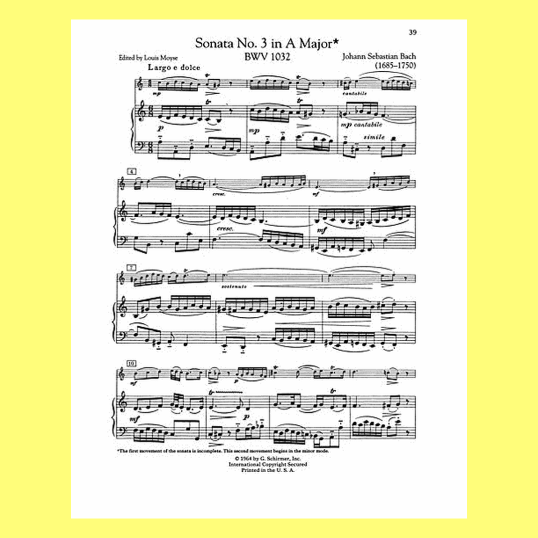 Bach - Complete Flute Sonatas Vol 1 And 2