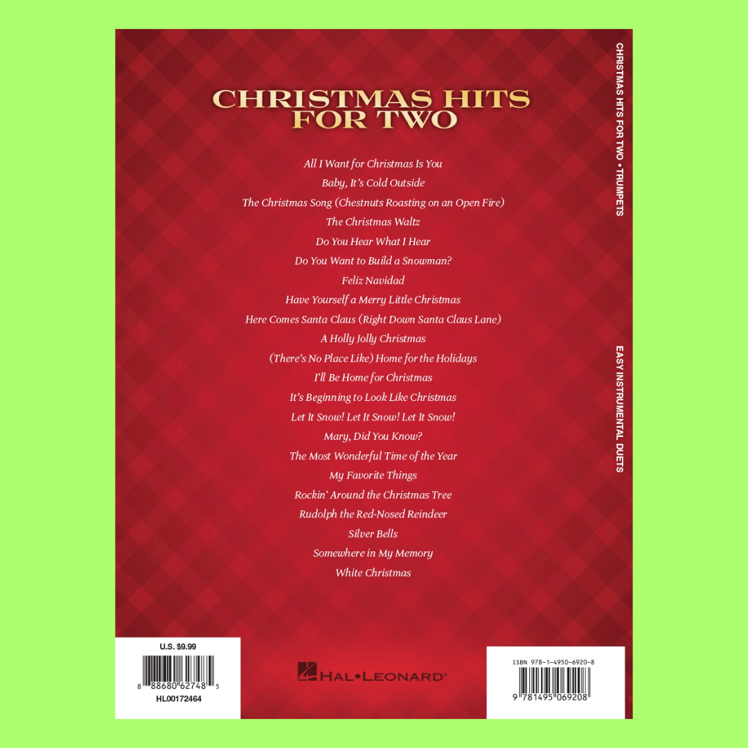 Christmas Hits For Two Trumpets