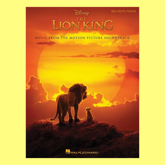 The Lion King New Movie Soundtrack Big Note Piano