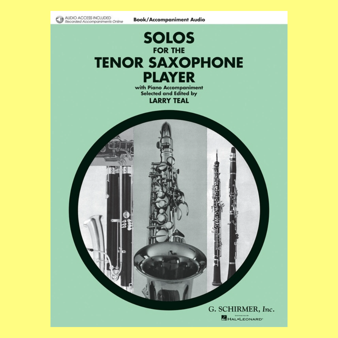 Solos For The Tenor Sax Player Bk/Ola