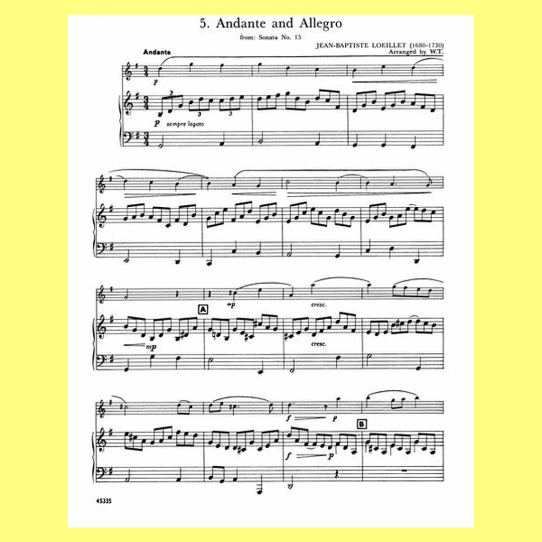 Solos For The Oboe Player Oboe/Piano