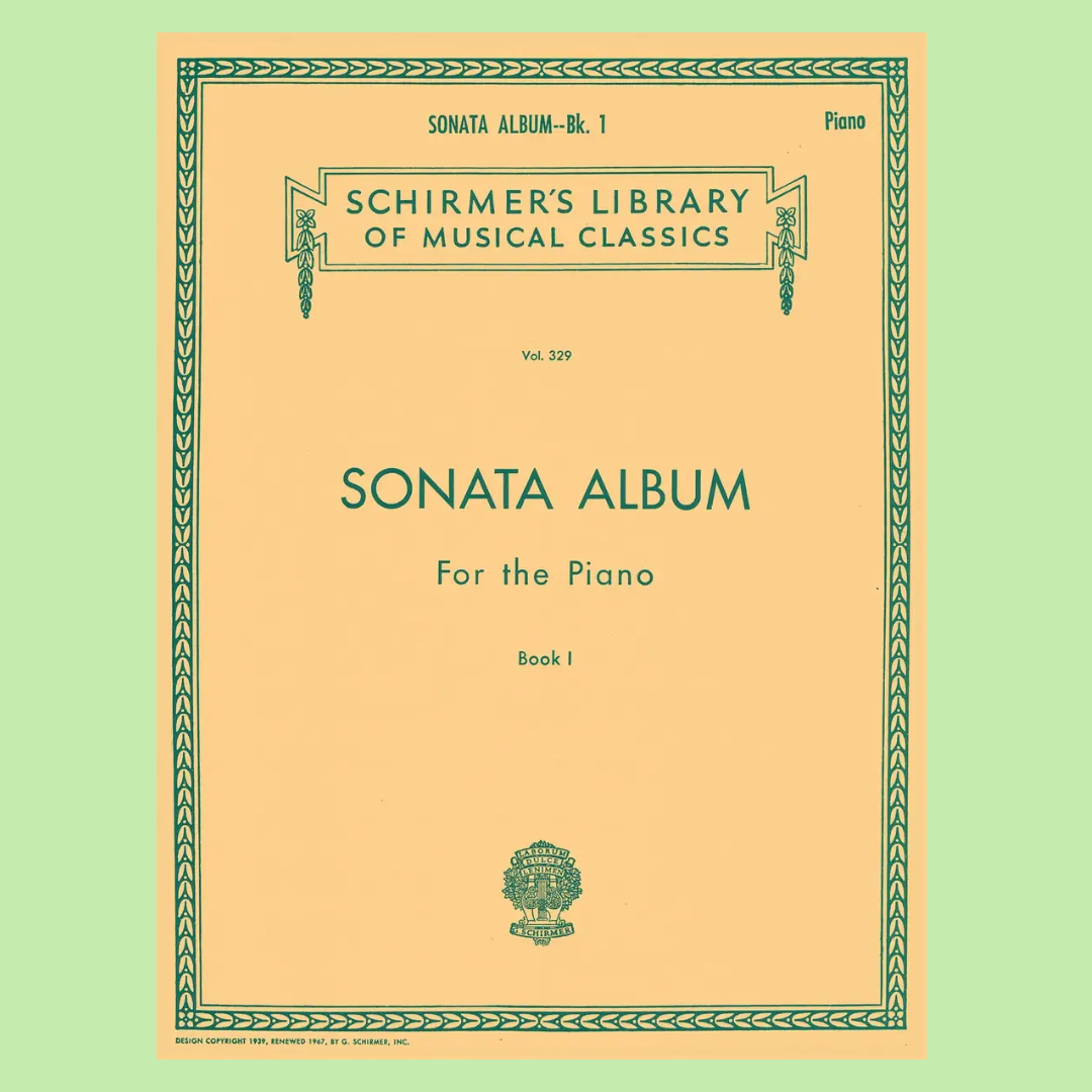 Sonata Album For The Piano Bk 1