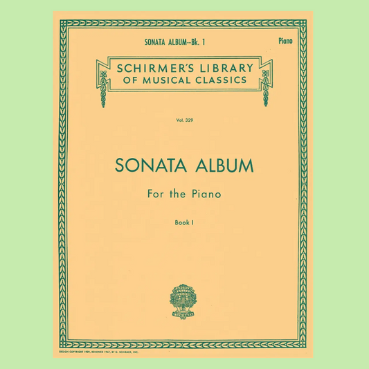 Sonata Album For The Piano Bk 1