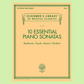 10 Essential Piano Sonatas