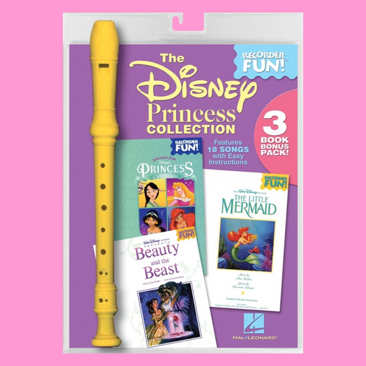 Disney Princess Collection Recorder Fun 3Bk/Rec