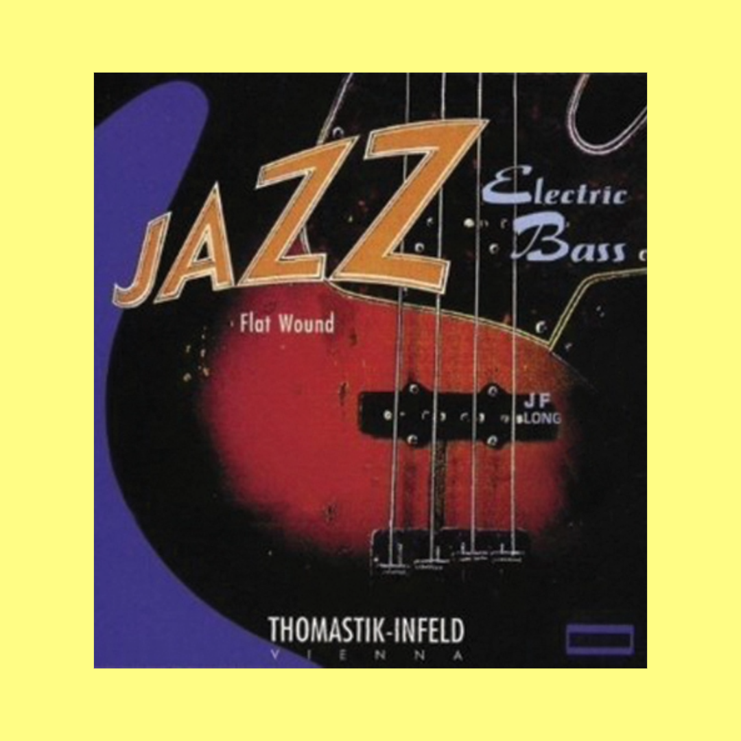 Thomastik JF324 Jazz Flatwound 43-106 Electric Bass String Set