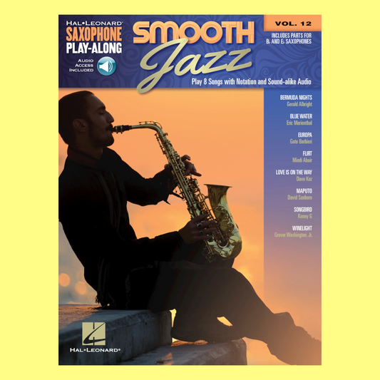 Smooth Jazz Sax Playalong V12 Bk/Ola