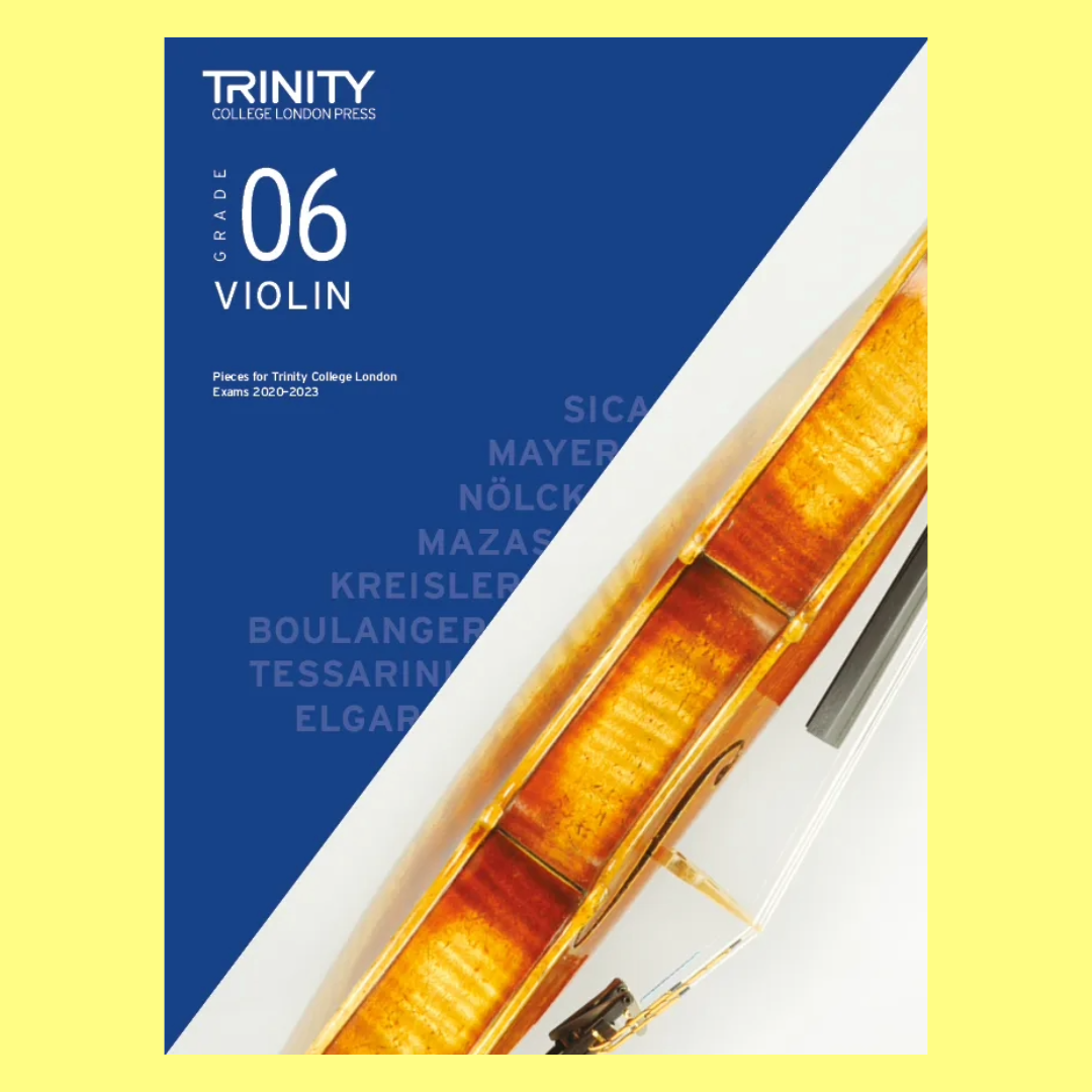 Trinity Violin Exam Pieces 2020-23 Gr 6 Violin/Piano