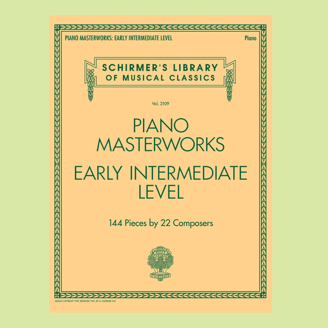 Piano Masterworks Early Intermediate Level