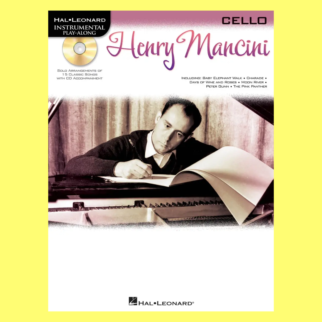 Henry Mancini For Cello Play Along Book/Cd