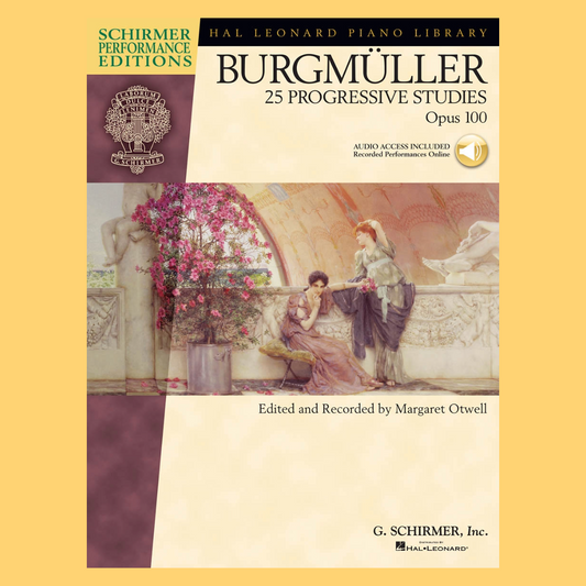 Burgmuller - 25 Progressive Studies Op 100 Bk/Ola Spe