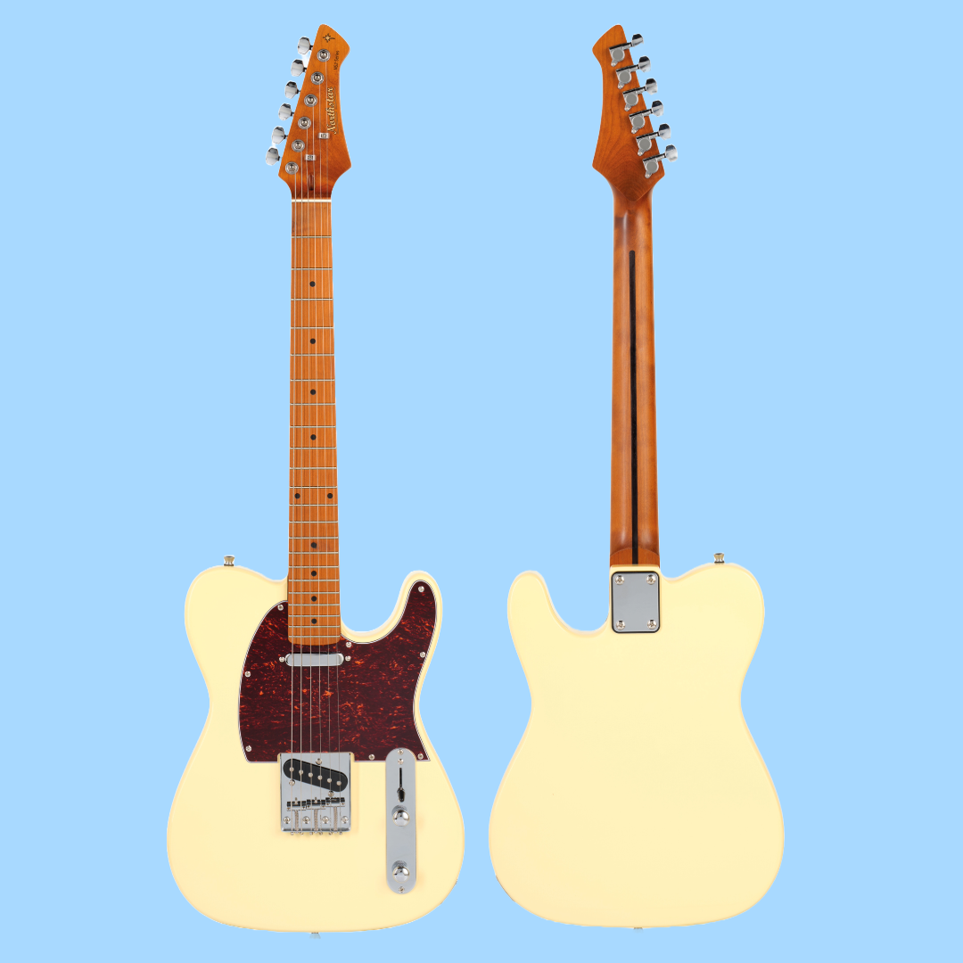 Northstar Vintage White S-Style Electric Guitar (Arriving Late October)