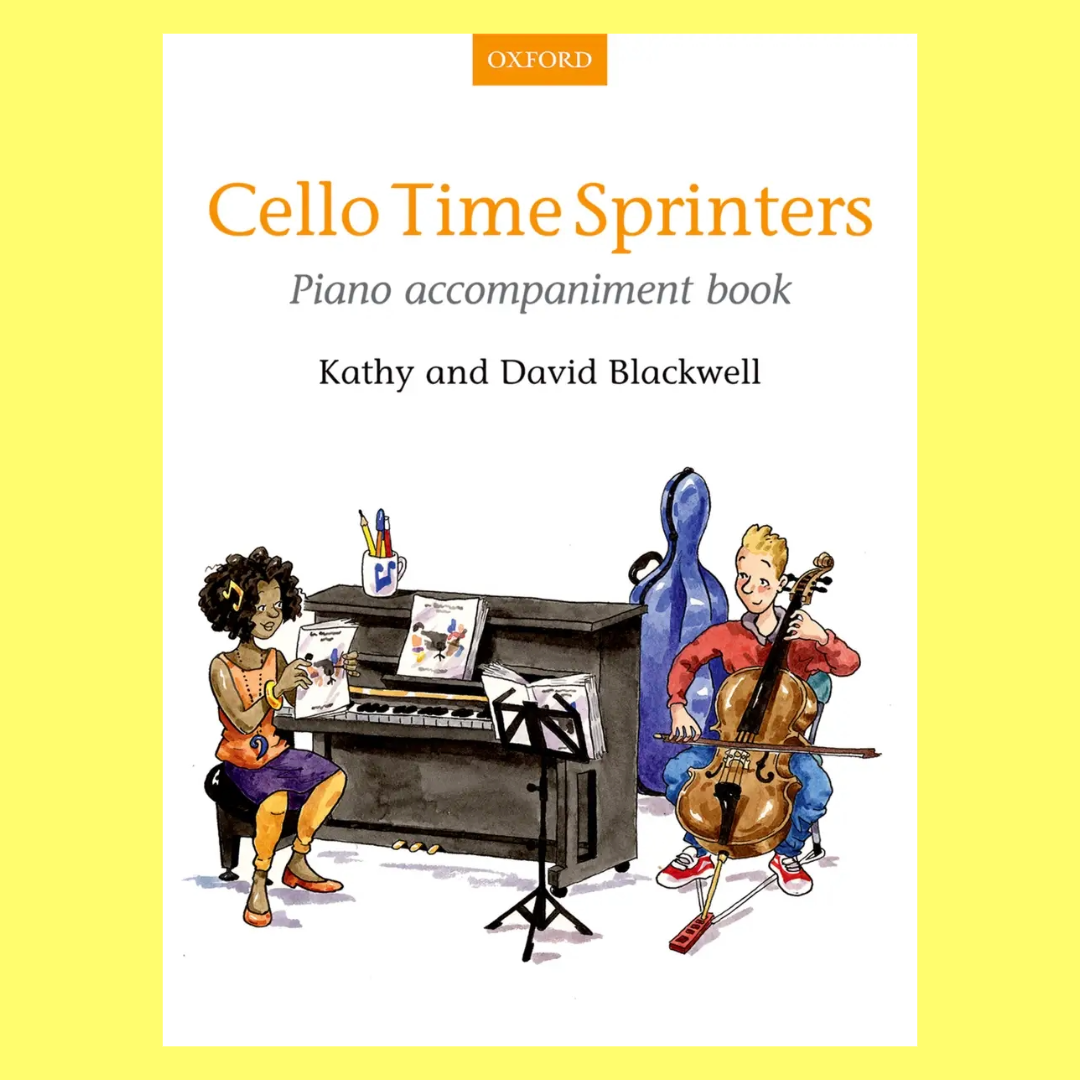 Cello Time Sprinters Piano Accompaniment Book (New Edition)