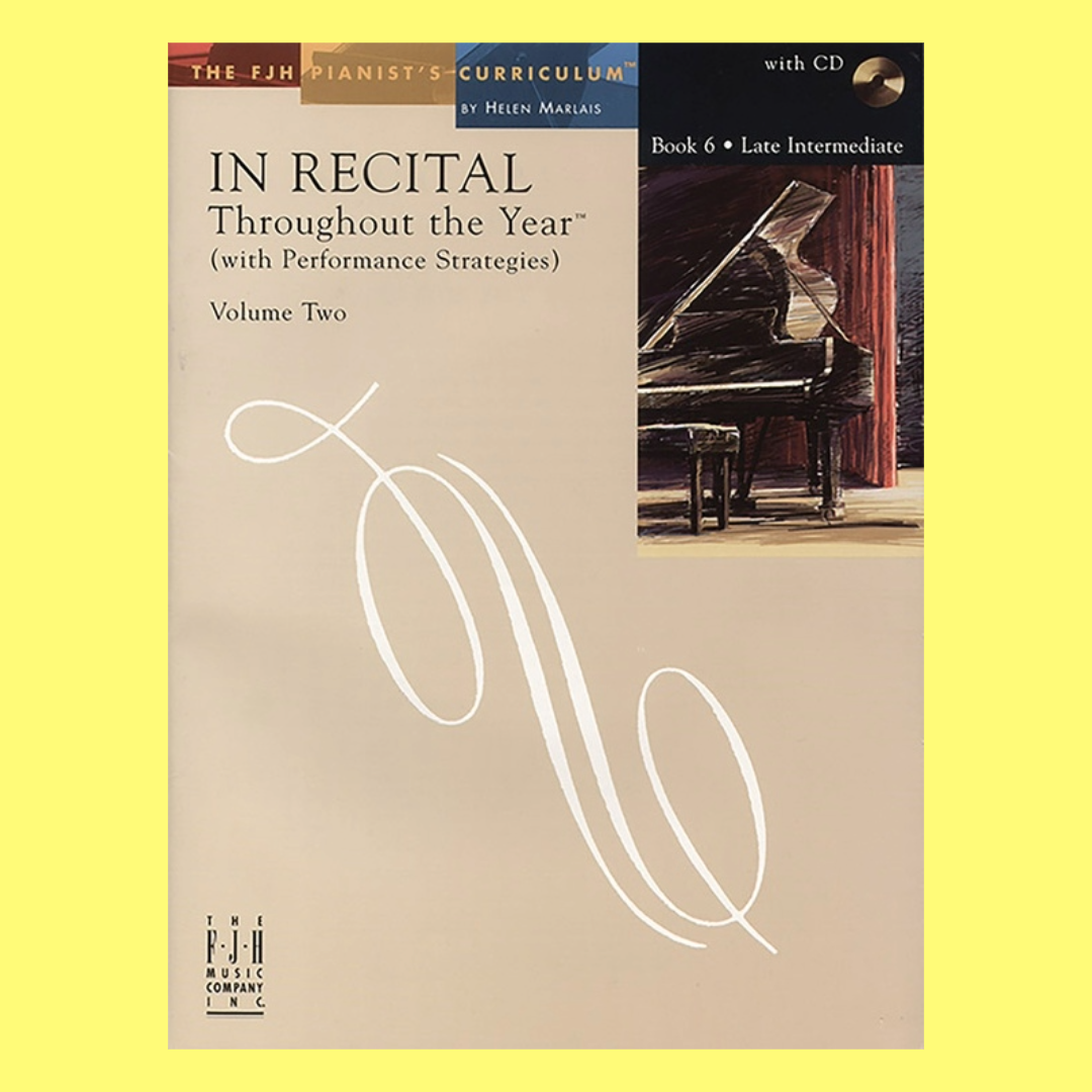 In Recital Throughout The Year Vol 2 Bk 6 Bk/Cd