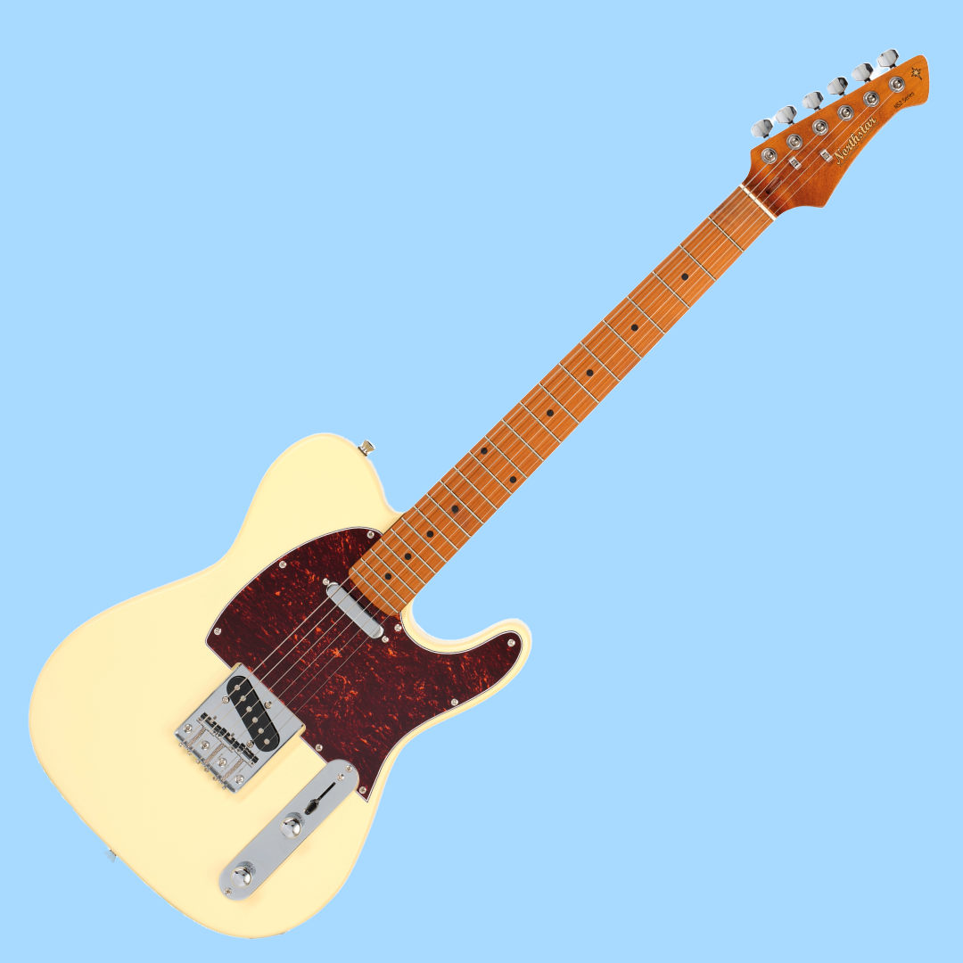 Northstar Vintage White S-Style Electric Guitar