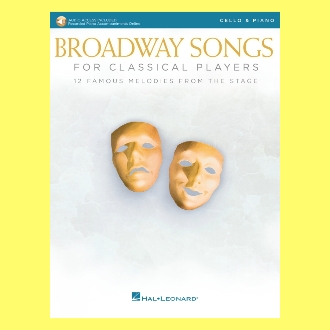 Broadway Songs for Classical Players - Cello Book/Ola