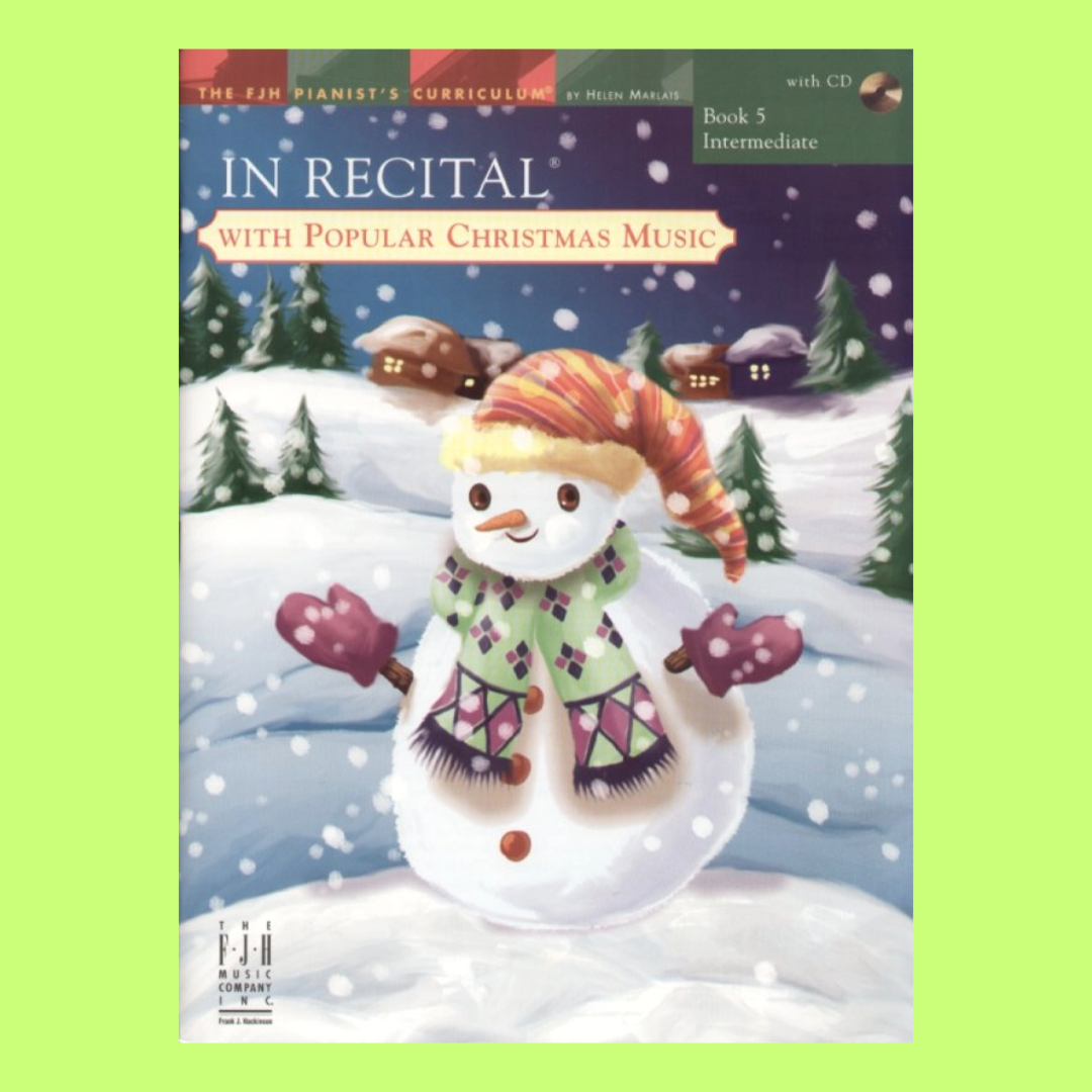 In Recital With Popular Christmas Music Bk 5 Bk/Cd