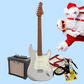 Northstar Inca Silver S-Style Electric Guitar with Amp & Accessory Christmas Pack