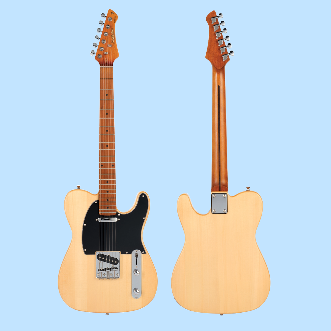 Northstar Natural Matte S-Style Electric Guitar (Arriving Late October)