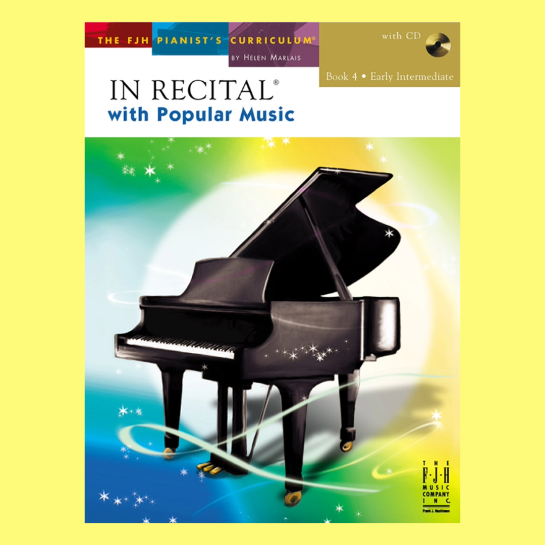 In Recital With Popular Music Bk 4 Bk/Cd