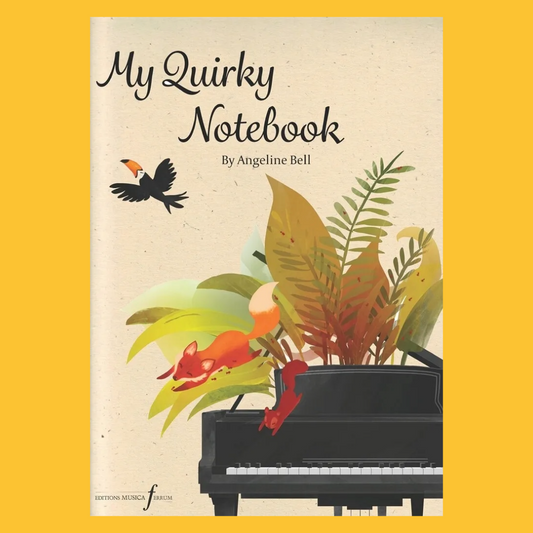 Angeline Bell - My Quirky Notebook Piano Book