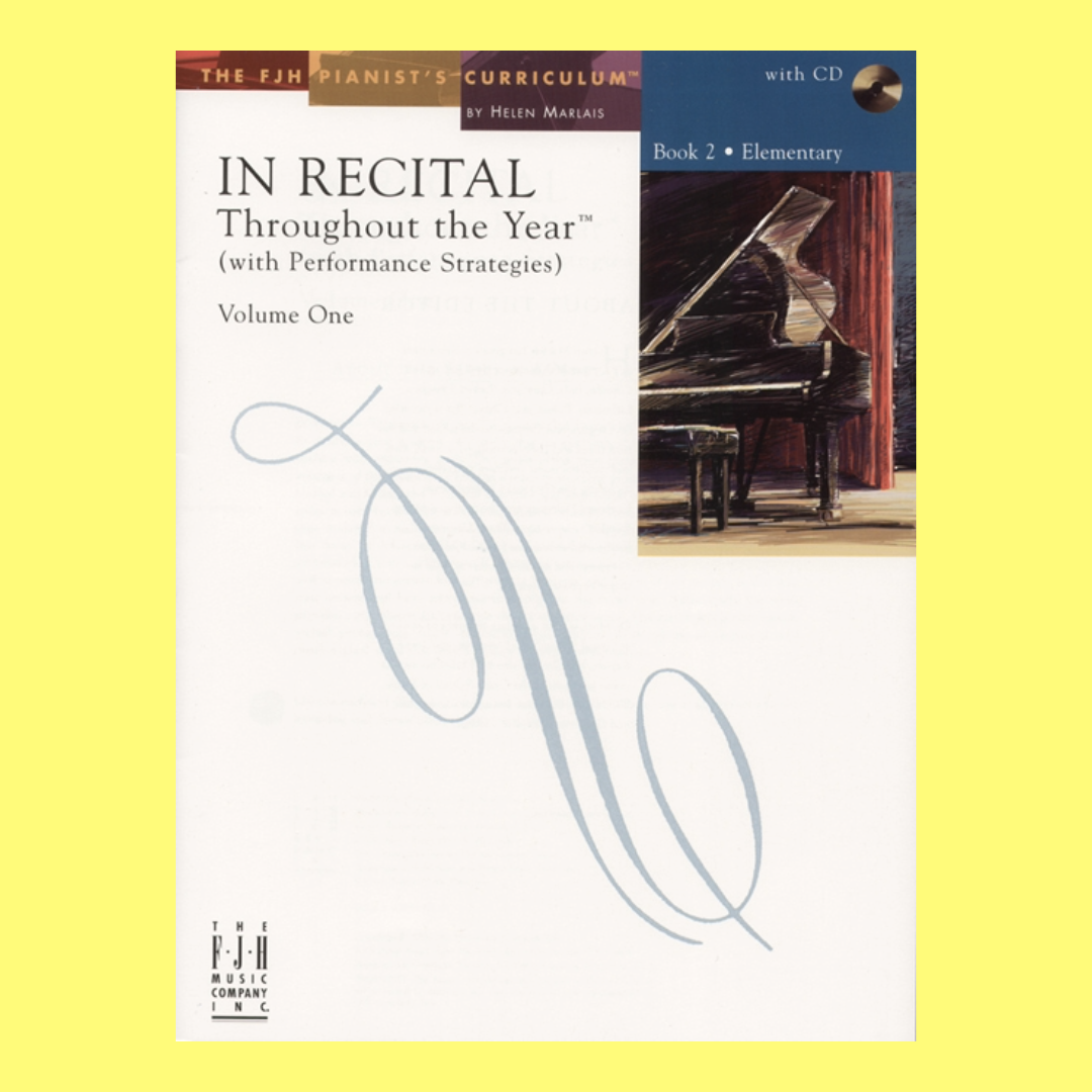 In Recital Throughout The Year Vol 1 Bk 2 Bk/Cd