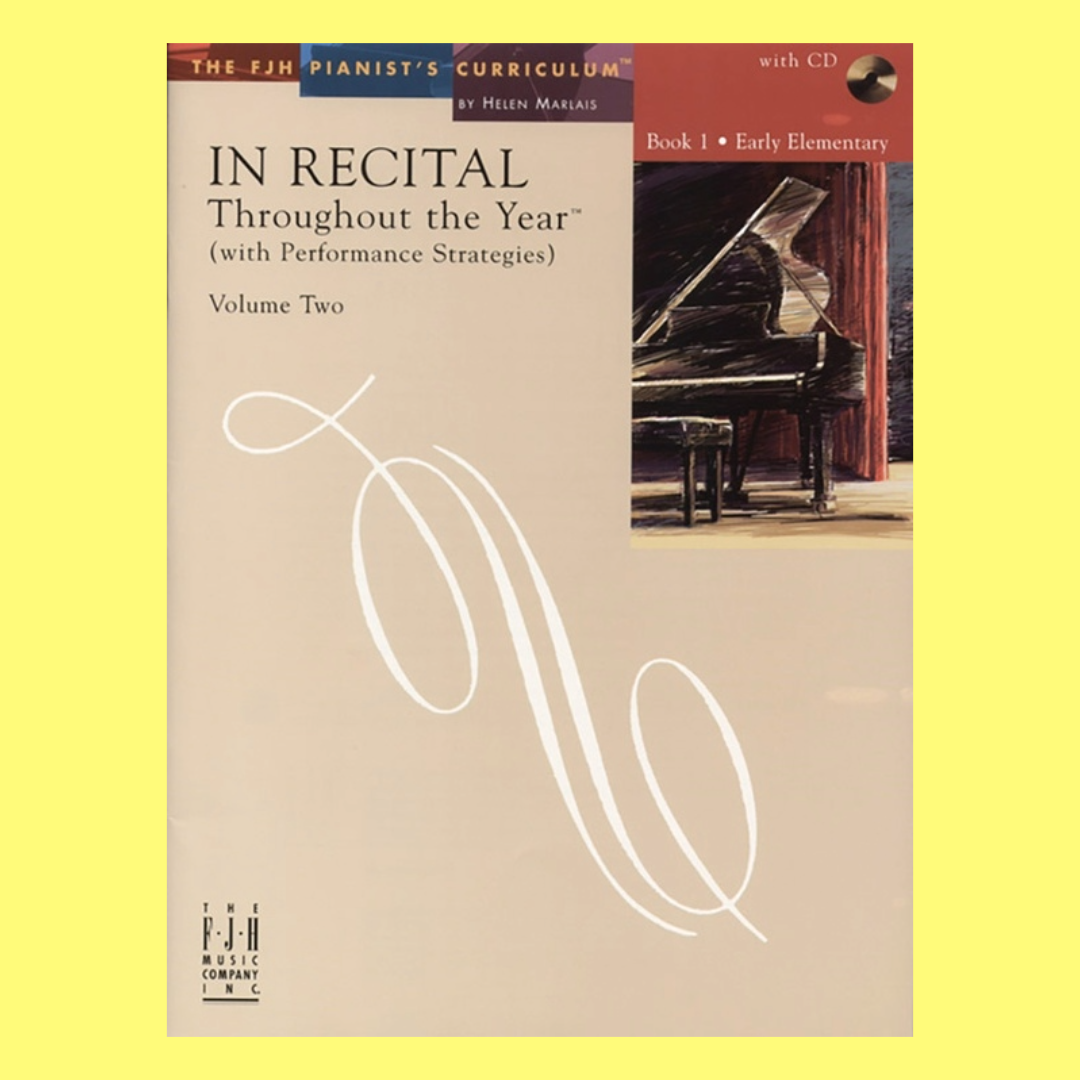 In Recital Throughout The Year Vol 2 Bk 1 Bk/Cd