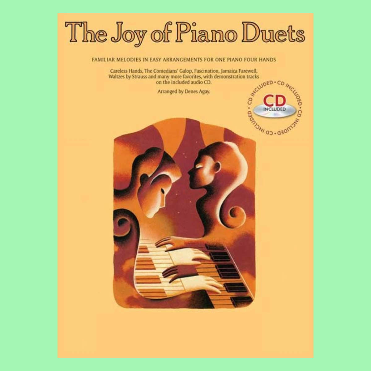 The Joy Of Piano Duets Book/Cd (34 Duets)