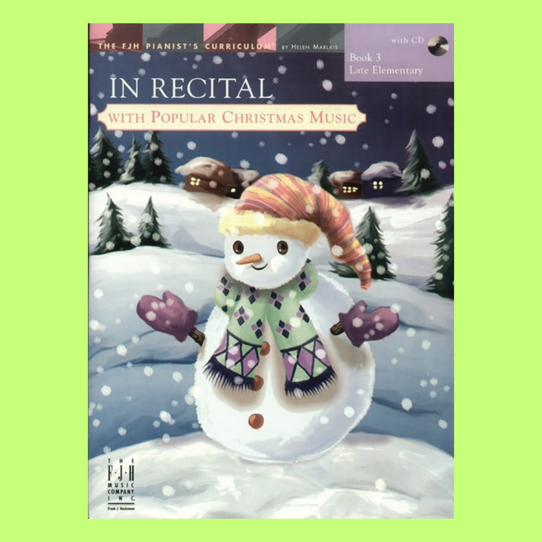 In Recital With Popular Christmas Music Bk 3 Bk/Cd