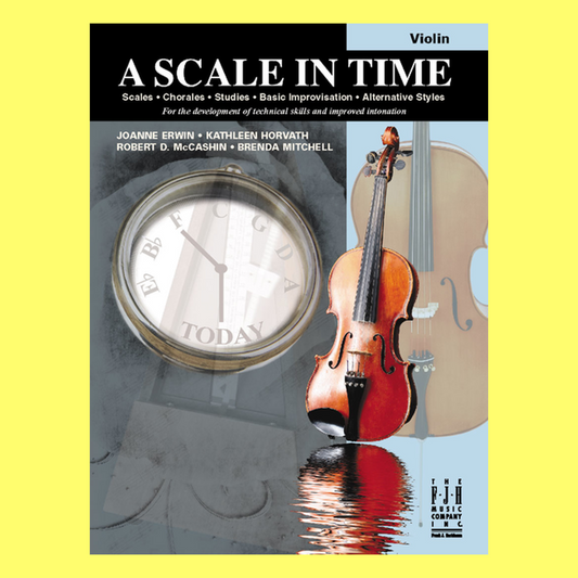 A Scale In Time Violin Book