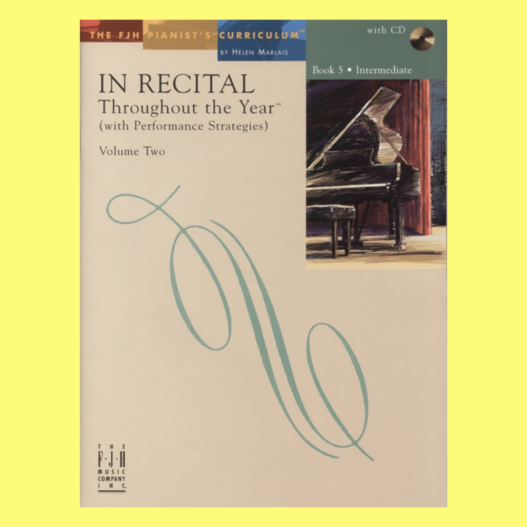 In Recital Throughout The Year Vol 2 Bk 5 Bk/Cd