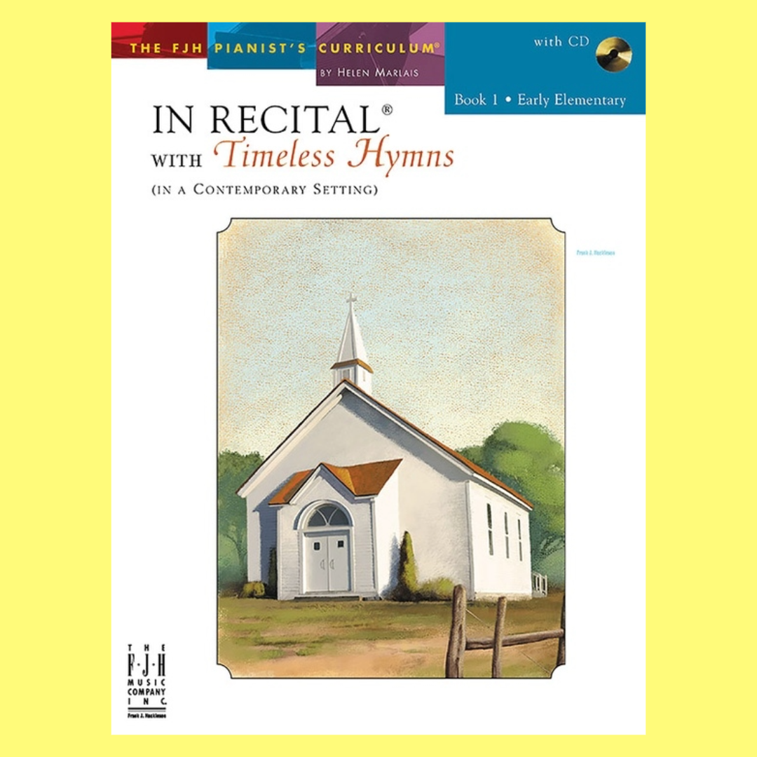 In Recital With Timeless Hymns Bk 1 Bk/Cd