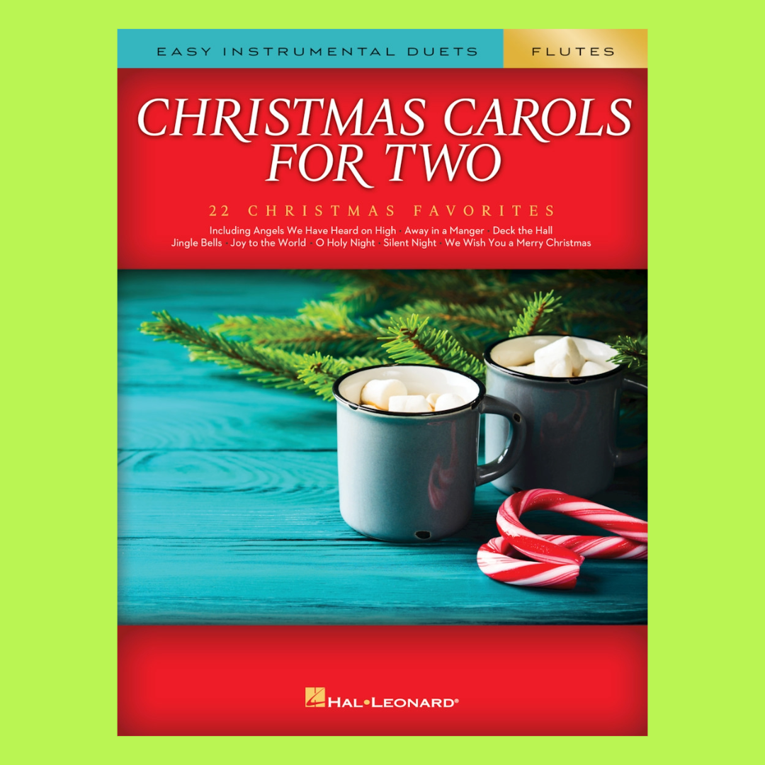 Christmas Carols For Two Flutes Book