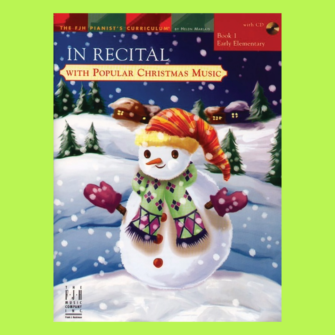 In Recital With Popular Christmas Music Bk 1 Bk/Cd