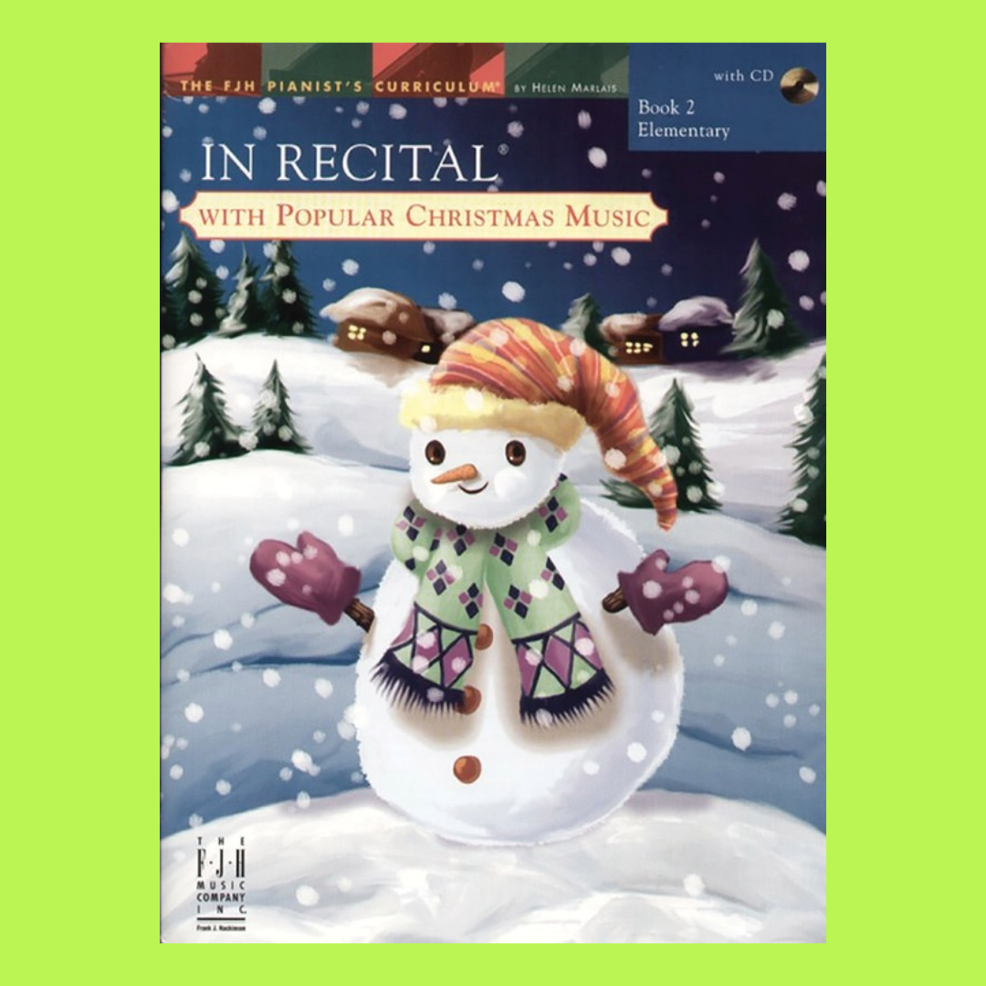 In Recital With Popular Christmas Music Bk 2 Bk/Cd