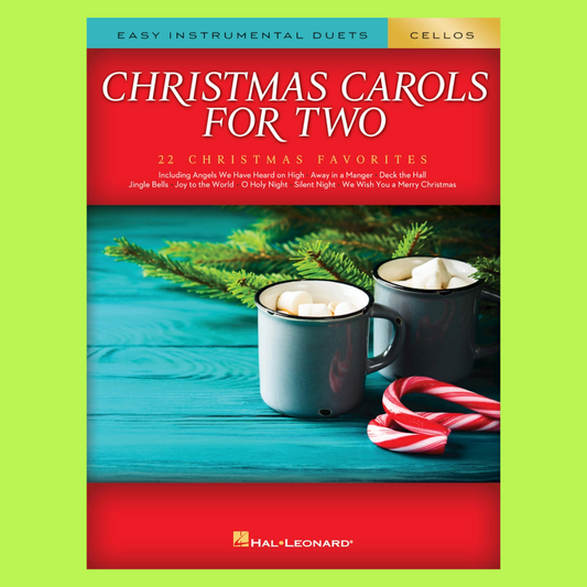 Christmas Carols For Two Cellos Duet Book