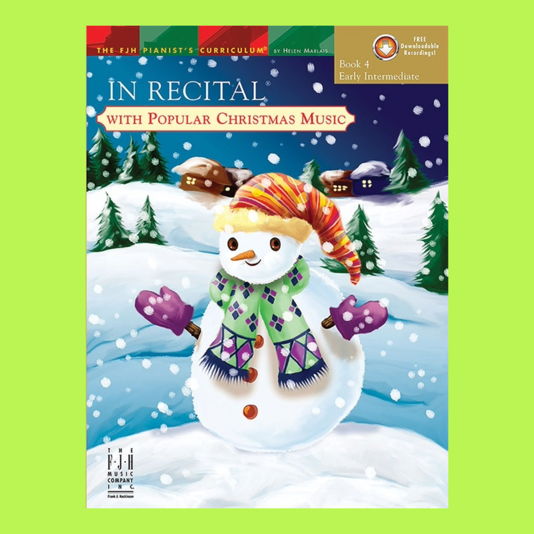 In Recital With Popular Christmas Music Bk 4 Bk/Cd