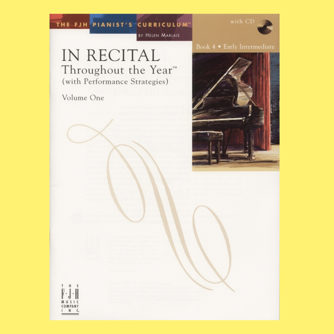 In Recital Throughout The Year Vol 1 Bk 4 Bk/Cd