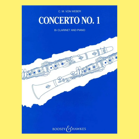 Weber - Concerto No 1 Op 73 F Min Clarinet/Piano