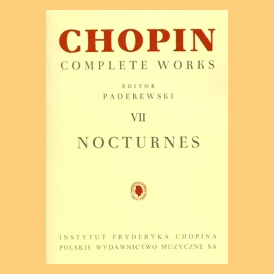 Chopin - Nocturnes Cw Vii Ed Paderewski