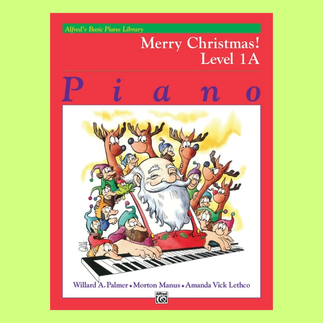 Alfred's Basic Piano Library - Merry Christmas Book Level 1A