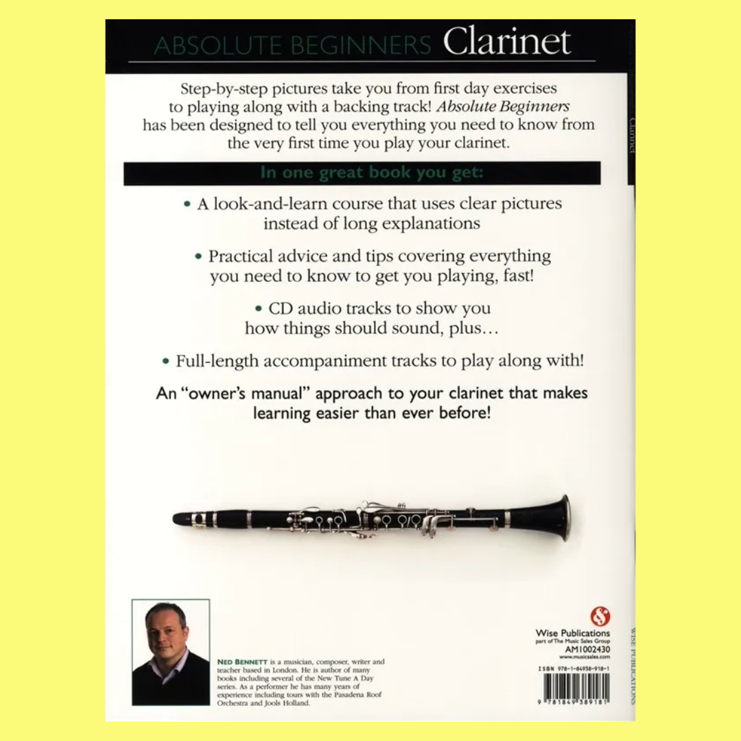 Absolute Beginners Clarinet Bk/Cd