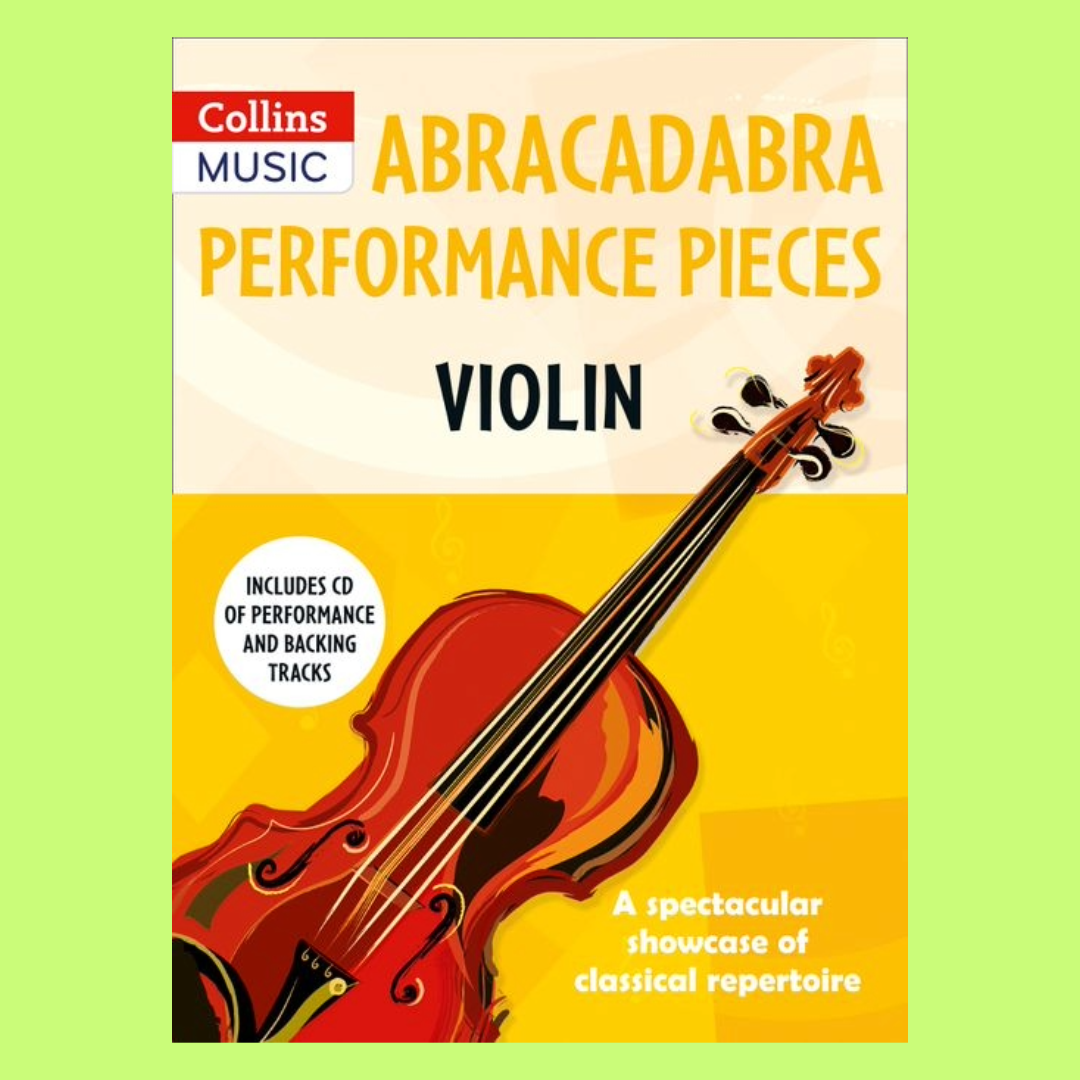 Abracadabra - Performance Pieces Violin Book and Cd