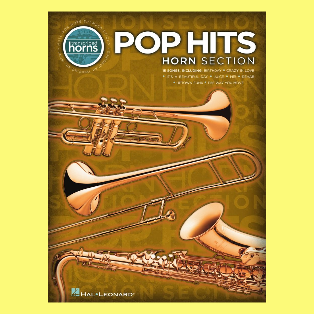 Pop Hits Horn Section Transcribed Scores