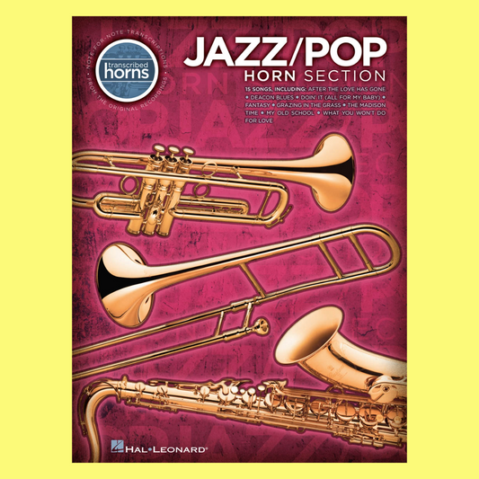 Jazz Pop Horn Section Transcribed Scores