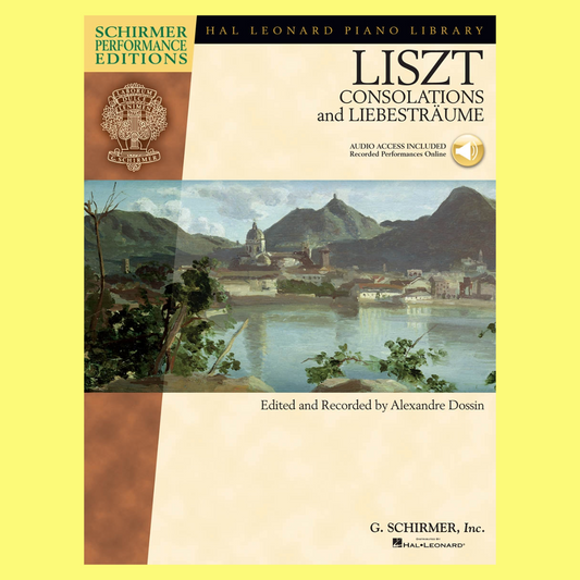 Liszt - Consolations And Liebestraume Piano Bk/Ola Spe