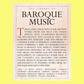 Library Of Baroque Music Piano Solo