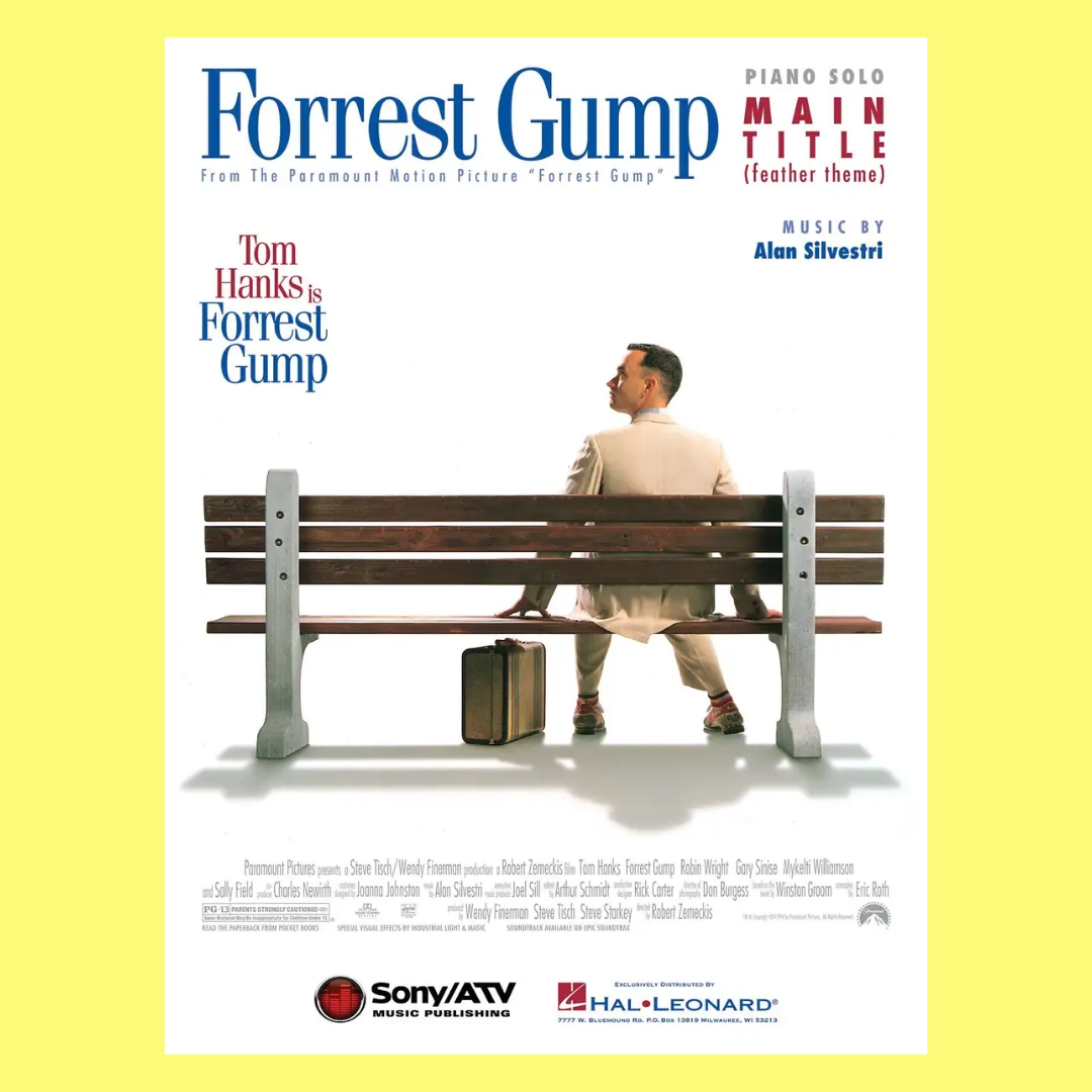 Forrest Gump Main Title Piano Solo Sheet Music