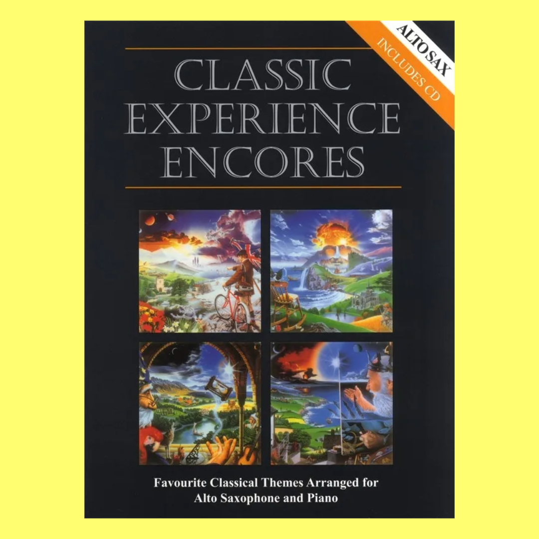 Classic Experience Encores Alto Sax/Piano Bk/Cd