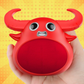 Fitsmart Bluetooth Animal Face Speaker Portable Wireless Stereo Sound - Red